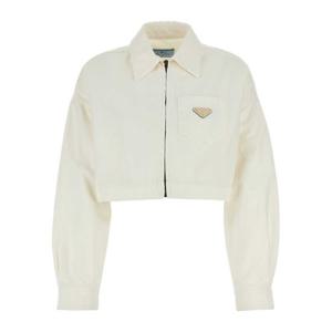 프라다 화이트 데님 캐주얼 재킷 GFB279S21214LW  F01CD