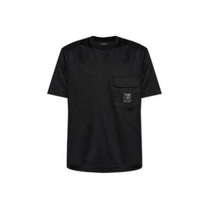 Emporio Armani 로고 패치 크루넥 티셔츠 EM002978AF10761 UC001 TP946800104