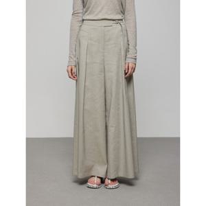 [듀엘]린넨 블렌드 플레어 팬츠_D252MSA231