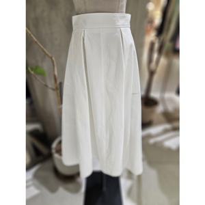 [ZOOC] 코튼 블렌드 롱 플레어 스커트 (Z251MSD009)