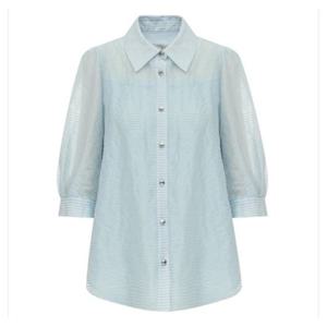 미니멈앞단추셔츠형블라우스MZBGWB3920