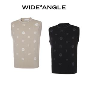 [와이드앵글]CO 모노그램 스웨터 베스트 M WMU23K11