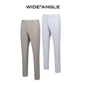 [와이드앵글]  WMU24311  남성 TO 투톤 조직 슬림핏 팬츠