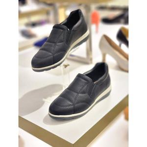 [미소페]여성 컴포트 초경량 슬립온 3CM 112130003 블랙_DJ