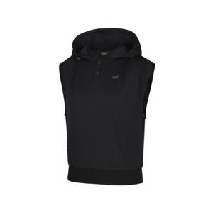 [와이드앵글]여성 CO 우븐 믹스 후드 슬리브리스 L WWU24252Z1