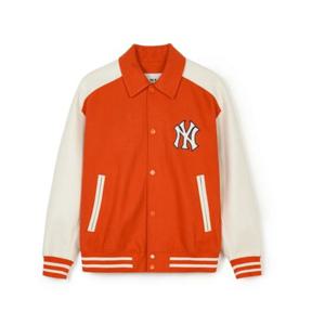 MLB 유니 울 카라 바시티자켓 A7 3AJPV0341 50ORD