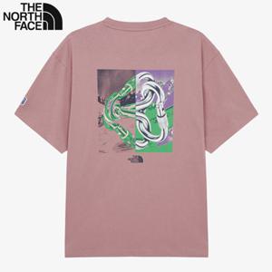 노스페이스 NT7UR70C 남여공용 카라비너 반팔 티셔츠 KR