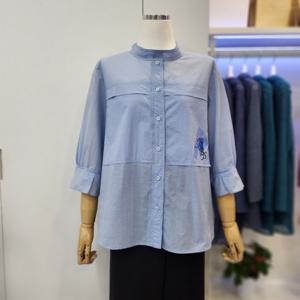 [벨리시앙]벨리시앙 차이나카라 블라우스 BL5236