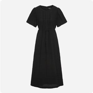 [써스데이아일랜드](T256MOP144W)시스루 깅엄체크 롱 원피스