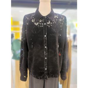 베네통 나시셋트 벨벳레이스블라우스 BABL91541