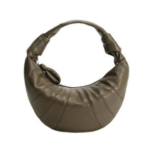 르메르 미니 포춘 크루아상 백 소프트 나파 레더 다크 카키 BG0125-LL095-678