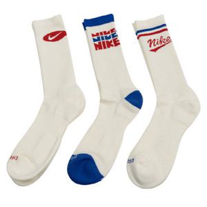 M 나이키양말 NQK HJ9336-901 에브리데이 플러스 라이프스타일 크루 삭스(3켤레)