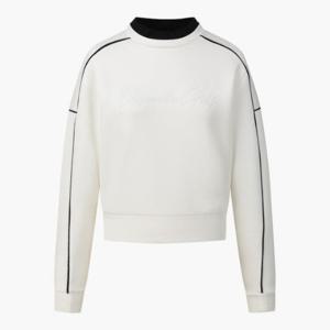 데상트골프웨어 GQC DP32WFTL92-IVYG 여성 절개라인 포인트 긴팔 티셔츠 / Ivory