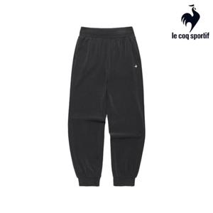 [르꼬끄] 여성 레귤러조거 샌드워싱 더블텐션 팬츠 QQ322OFP84_BLK