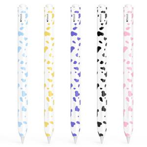 애플펜슬 프로 2세대 호환 카우 패턴 컬러 실리콘 케이스