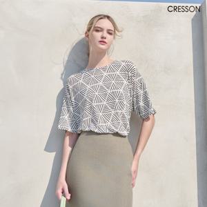 크레송 25SS 클레오라 티블라우스 C252B001A_06 (크림베이지)