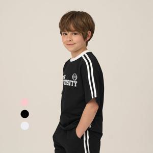 [예일키즈]예일 라인 포인트 반팔 티셔츠 A5M018