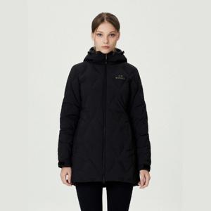 아이더패딩 JQS DWW24502Z1 THERMOLOCK (써모락) 여성 튜브 미들 다운 자켓 (Black)