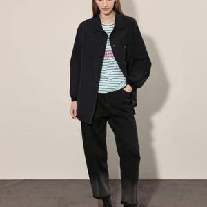 올리비아로렌 H 배색패치 소매자켓 VOCFU4F7411