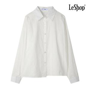 르샵  카라넥 레이스 디테일 셔츠 (BP8BL016A)