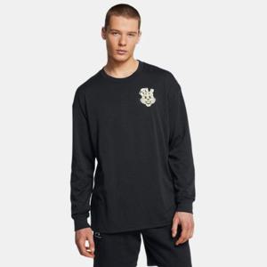 언더아머긴팔티 RQD 1386796-001 Men s UA Heavyweight Grounds Crew Long Sleeve