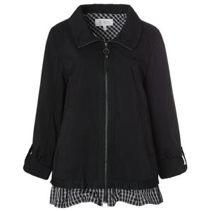 [조순희]체크블럭 숏자켓 (FMFL315)