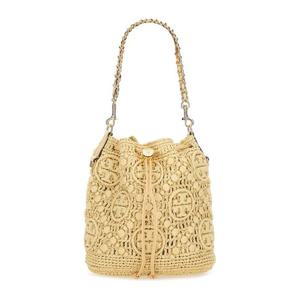 토리버치 모노그램 T 라피아 버킷 백 169134 254