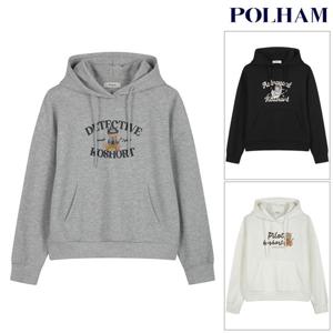 폴햄  여성 코숏 더블니트 후드 티셔츠(PHF4TH2210)