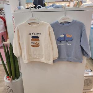 해피랜드 HC09 옆선 시보리 맨투맨 HY5533P5