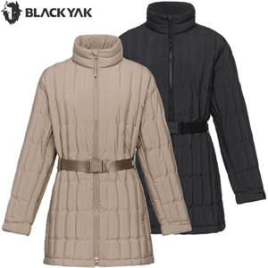 블랙야크 여성 겨울 미드기장 경량패딩 루클라 벨트 튜브 다운자켓2 1BYPAWU517