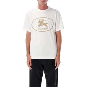 버버리 반팔 티셔츠 25A8110112 B7078 CHALK WHITE