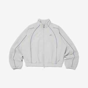 [리복]프리미어 윈드 브레이커 (W) 여성용 크롭 바람막이 - 라이트 그레 이EJU5FJ13I4