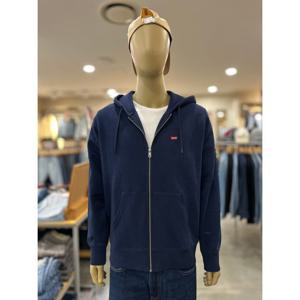 [리바이스]MARIO리바이스 남녀공용 스몰로고 기모 후드집업 (342590038)