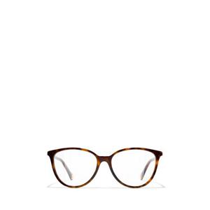 샤넬 안경 CH3446 C714 DARK TORTOISE GOLD