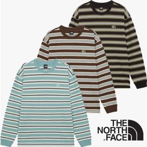 노스페이스 남성 이지온 스트라이프 긴팔 티셔츠 NT7TR56 YDH