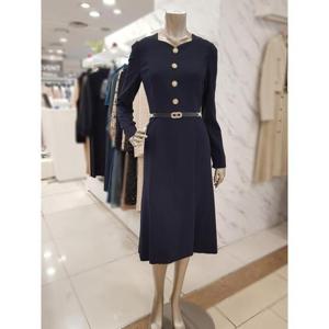 미니멈 세이브존01 하트넥 벨티드 원피스 MXCAWO7470