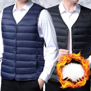 조끼패딩 남성 여성 경량 V넥 패딩 조끼 베스트 조끼베스트