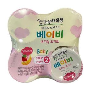 상하목장 유기농 베이비 딸기_바나나 85g X 4개입 a44714