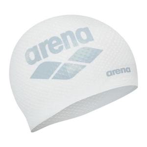 아레나 2025 실리콘수모 수영모 Z62983 WHT 수경수모