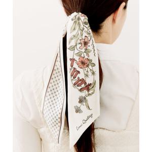 [루이까또즈(스카프)]실크 루이스가든방도 아이보리 2CSM212IV