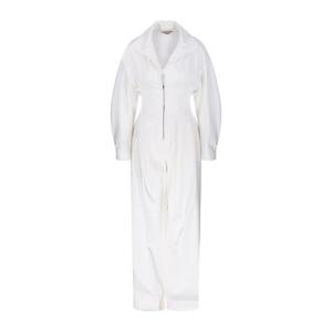 빅토리아베컴 탭 디테일 와이드 점프수트 1325WJS006511A 3