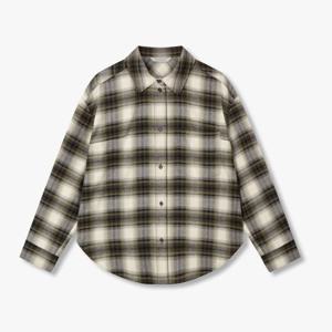 [보브]소프트 체크 패턴 블라우스(7155460800)