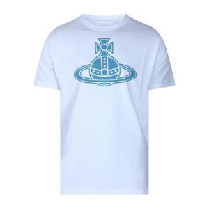 25 FW 비비안웨스트우드 구체 장식 코튼 티셔츠 3G010049J001M TP442384684