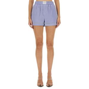 ALEXANDERWANGT 로고가 있는 반바지 4WC3234376463A