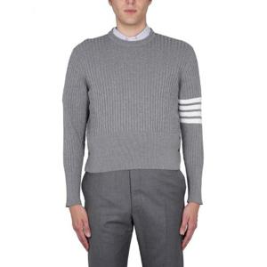 THOM BROWNE 4바 스트라이프 저지 MKA460AY3014055