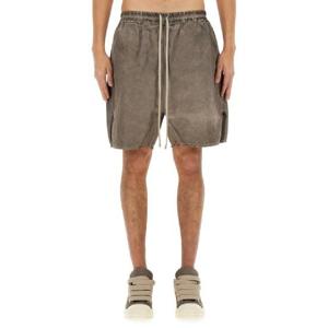 RICK OWENS DRKSHDW 지퍼 버뮤다 반바지 DU01E3383CVS34