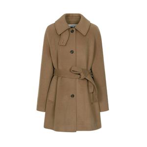 올리브데올리브 하프기장 벨티드 울 코트 OH5XH0960