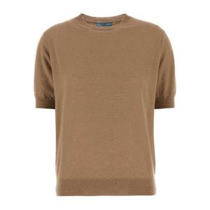 프라다 카멜 캐시미어 크루넥 스웨터 P24D2QSAEO17O0 F0040