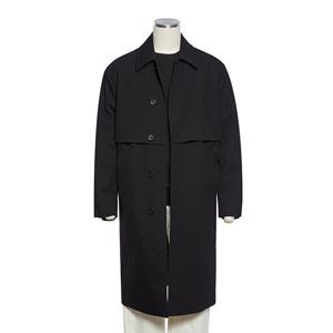 [레노마캐주얼]F/W 블랙 카라 트렌치 코트[RPKMBH01A]