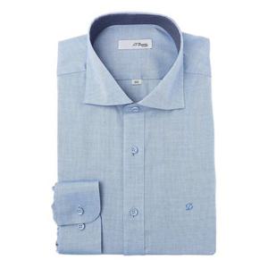 (듀퐁)25년 FW 신상 -SE5FM21LS313SBU(블루)- 슬림핏 도비 긴팔셔츠